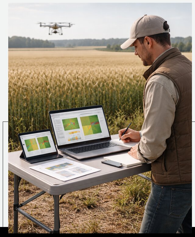 Система AI прогнозирования урожайности для точных агрономий в Пугачёве