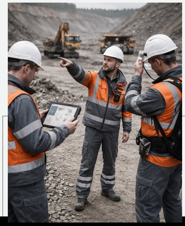 Система контроля персонала для горнодобывающей отрасли в Пугачёве